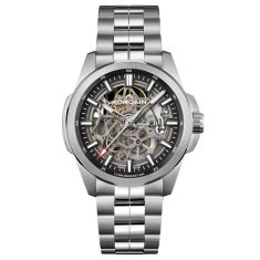 Previously Owned NORQAIN Independence 22 Skeleton Dial Stainless Steel Automatic Special Edition Watch 42mm - N3000S03A/301/102SI
