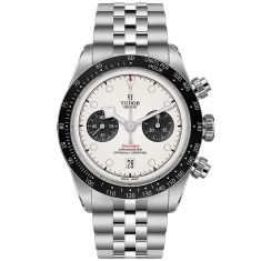 Black Bay Chrono Opaline Dial Stainless Steel Watch 41mm - M79360N-0014