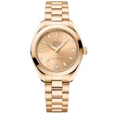 OMEGA Seamaster Aqua Terra Moonshine™ Gold Dial Moonshine™ Gold Watch 30mm - 22050302008001