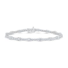 6ctw Lab Grown Diamond Tennis Bracelet