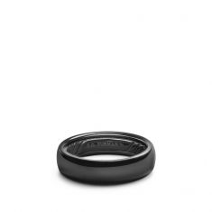 David Yurman Classic Band in Black Titanium, 6mm