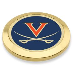 University of Virginia Enamel Gold-Tone Blazer Buttons by M.LaHart & Co.