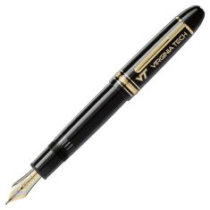 Virginia Tech Montblanc Meisterstuck 149 Fountain Pen - Gold by M.LaHart & Co.
