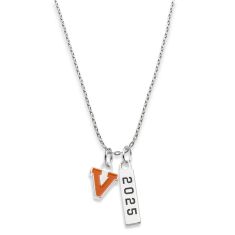 UVA Class Year 2025 Sterling Silver Necklace by M.LaHart & Co.