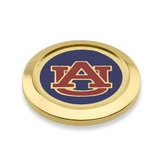 Auburn Enamel Gold-Tone Blazer Buttons by M.LaHart & Co.