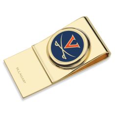 University of Virginia Enamel Gold-Tone Money Clip by M.LaHart & Co.
